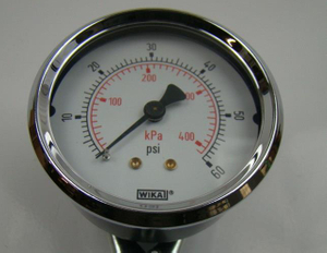 Bourdon Tube Wika Gas Pressure Gauge